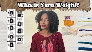 What is Yarn Weight  How to Crochet 101 Part 1 [upl. by Corly]