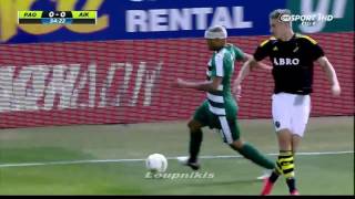 Παναθηναϊκός  ΑΪΚ Στοκχόλμης 10  Panathinaikos FC vs AIK 10 HL Europa League 2872016 [upl. by Sunil241]