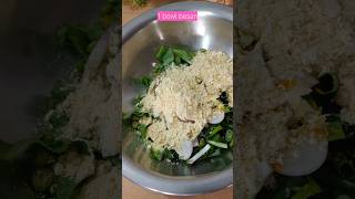 Palak pakoda recipe  snacks recipe crispy palak pakoda recipe pakorarecipe shorts mkzfood [upl. by Vanda329]