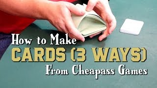 How to Make Cards 3 Ways [upl. by Gladdie]