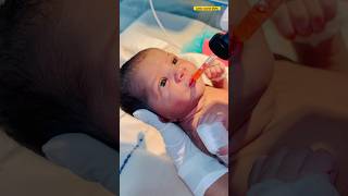 Paracetamol medicine intakebabiesvideonewbornbabybabybornnewborn [upl. by Ariem]