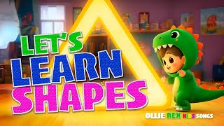 Learn Shapes Song 🎵  Fun amp Educational Kids Song About Shapes [upl. by France]