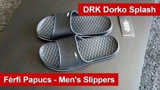 DRK Dorko Splash DS24S52M Férfi Papucs  Mens Slippers [upl. by Akamaozu909]