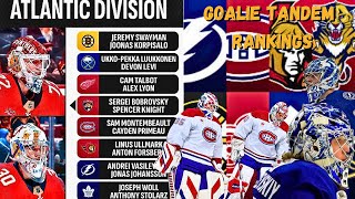 NHL Goalie Tandem Rankings  Atlantic Division [upl. by Ulphiah35]