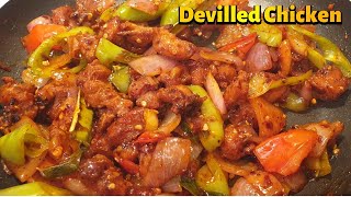 Devilled Chicken  Srilankan Style Devilled Chicken Devilled Chicken Recipe In Tamil [upl. by Artkele]