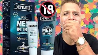 Creme Depilatório MEN ÍNTIMO Depimiel 18 [upl. by Deron]