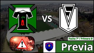 Previa Deportes Temuco vs Santiago Morning  Fecha N°7  Primera B [upl. by Inajar]