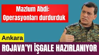 TÜRKİYE ROJAV’YI İŞGALE HAZIRLANIYOR  ABDİ’DEN DAİŞ AÇIKLAMASI [upl. by Kinata287]