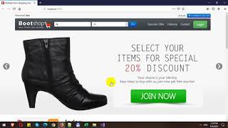 ECommerce MultiStore Shopping Cart in ASPNET Core MVC  Part 1  Build User Layout [upl. by Namref]