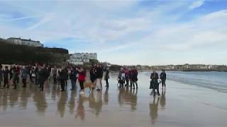 Boxing Day Swim StIves 2018 [upl. by Nicks]