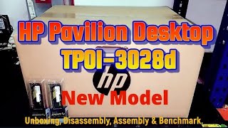 HP Pavilion Desktop TP013028d  Unboxing Disassembly and Upgrade Options [upl. by Modnarb367]