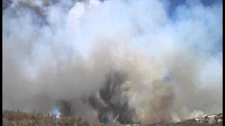 AGUANGA DC10 makes drop on Buck Fire RAW VIDEO [upl. by Boehike]