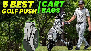 5 Best Golf Push Cart Bags 2024 Top Picks for Push Cart Golf Bags [upl. by Biles111]