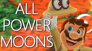 Wooded Kingdom All Power Moons Guide  Mario Odyssey [upl. by Eadwine]