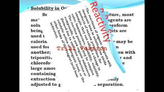 ORGANIC REAGENTS USED IN INORGANIC ANALYSIS [upl. by Frissell]