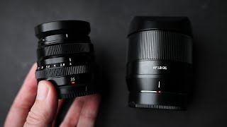 TTArtisan 35mm f18 Vs Fujifilm 35mm f2 WR [upl. by Annaohj435]