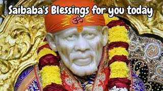 Saibabas Blessings for you  Babas Message Today DivineBliss1  trending  trendingtoday [upl. by Desiri]