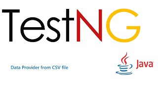 9 TestNG Framework  Data Driven  TestNG Data Provider  Form CSV file [upl. by Anailli]