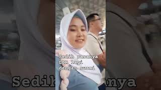 Bandara Soekarno Hatta Jakarta mengantarkan suamiku pulang ke taiwan [upl. by Aztinad]