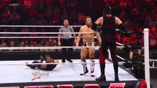 Rey misterio y sin cara vs kane y Daniel Bryan [upl. by Briney]