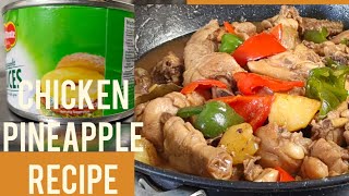 Chinese Pineapple Chicken Recipe [upl. by Raney]