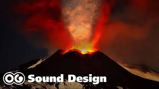 Explosive Volcano Sound Effect [upl. by Mchenry932]