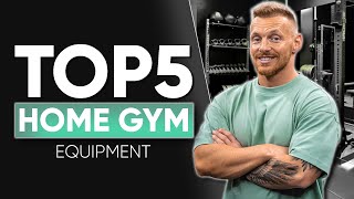 TOP 5 Home Gym Equipment  MEINE EMPFEHLUNG [upl. by Ingraham]