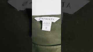 Athleta green top size xs ig shopvintageusacom [upl. by Hewie]