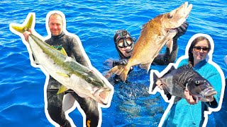 7 Days Boat Camping  SPEARFISHING  Great Barrier Island New Zealand [upl. by Birdt]