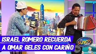 Israel Romero recuerda a Omar Geles con cariño [upl. by Aihsa]