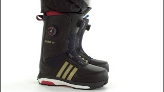 2017  2018  Adidas Acerra ADV Snowboard boots  Video Overview [upl. by Thebault]