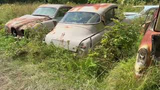 Båstnäs Bilkyrkogård Autokerkhof  Car Graveyard [upl. by Maren953]