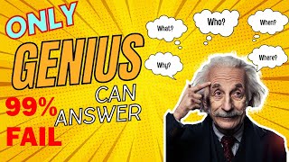 Brain Improve Exercise Quiz Genius Can Answer Brain Memory Power [upl. by Nileve332]