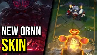 NEW Ornn Skin PREVIEW  Train Conductor Ornn  League of Legends [upl. by Gareri]