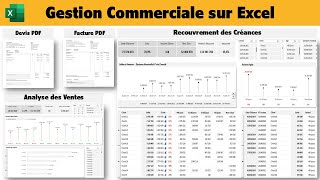 Gestion Commerciale  Devis Factures Recouvrements Créances Cautions et Garanties [upl. by Cates598]