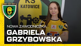 Gabriela Grzybowska nową zawodniczką GieKSy 25012024 [upl. by Yedarb818]