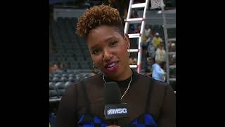 Monica McNutt on 45 Knicks “Starters look gassed” [upl. by Enrichetta92]