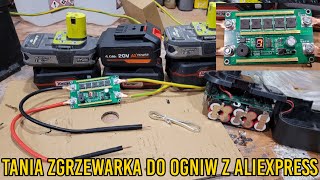 Tania zgrzewarka do ogniw liion Spotter z Aliexpress [upl. by Alithea907]