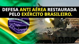 Defesa Antiaérea Restaurada Pelo Exército Brasileiro Viatura Marder [upl. by Schnur]