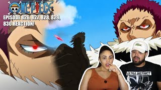 KATAKURI REVEAL One Piece Episode 826 827 828 829 830 REACTION [upl. by Divadleahcim]