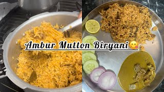 Ambur Mutton Biryani Mutton Biryani like never before cookinglovecookinghappycooking [upl. by Ixel]