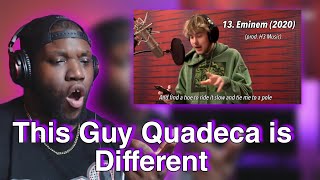 Quadeca  15 Styles of Rapping ft Drake Pop Smoke NF Roddy Ricch Lil Uzi  Reaction [upl. by Siriso]