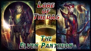 Lore of Thedas The Elven Pantheon [upl. by Macnamara]