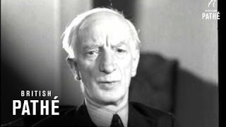 Sir William Beveridge Talks To Pathe Gazette 1942 [upl. by Jezabelle46]