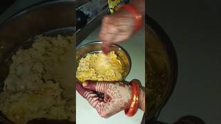 Chawal ke aate ka Fara recipeytshorts cooking tasty [upl. by Metabel]