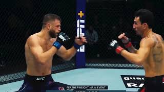 UFC Max Holloway vs Calvin Kattar highlight [upl. by Oelc599]