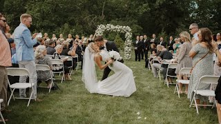 Bride pranks the groom  Iowa Wedding Video [upl. by Berna]