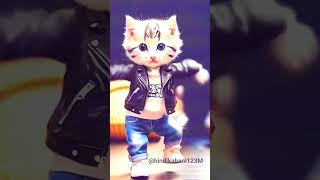 Cat dance 🤣🐱 catlovers cat catdance aicat copilot catlover cutecats aiart short ai [upl. by Yelroc]