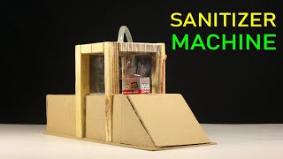 How to Make Sanitizer Machine at home [upl. by Marozik]