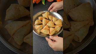 Teatime Samosa Chaat shorts samosa viralvideo recipe diwali chaat cookingvlog [upl. by Euqirne]